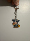 Cute Cow, Sunflower Keychain￼
