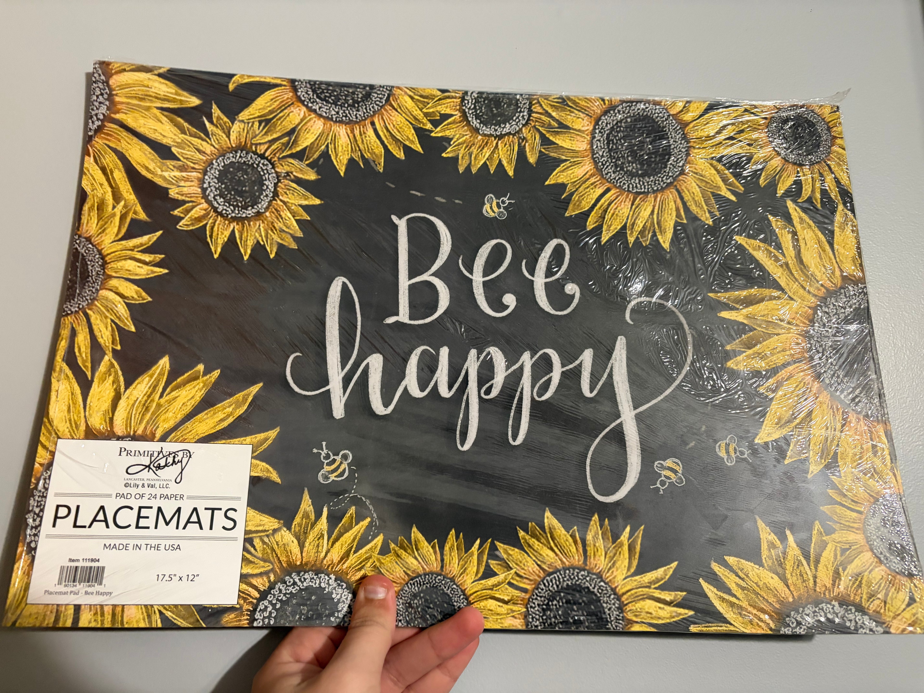 Sunflower Paper Placemats