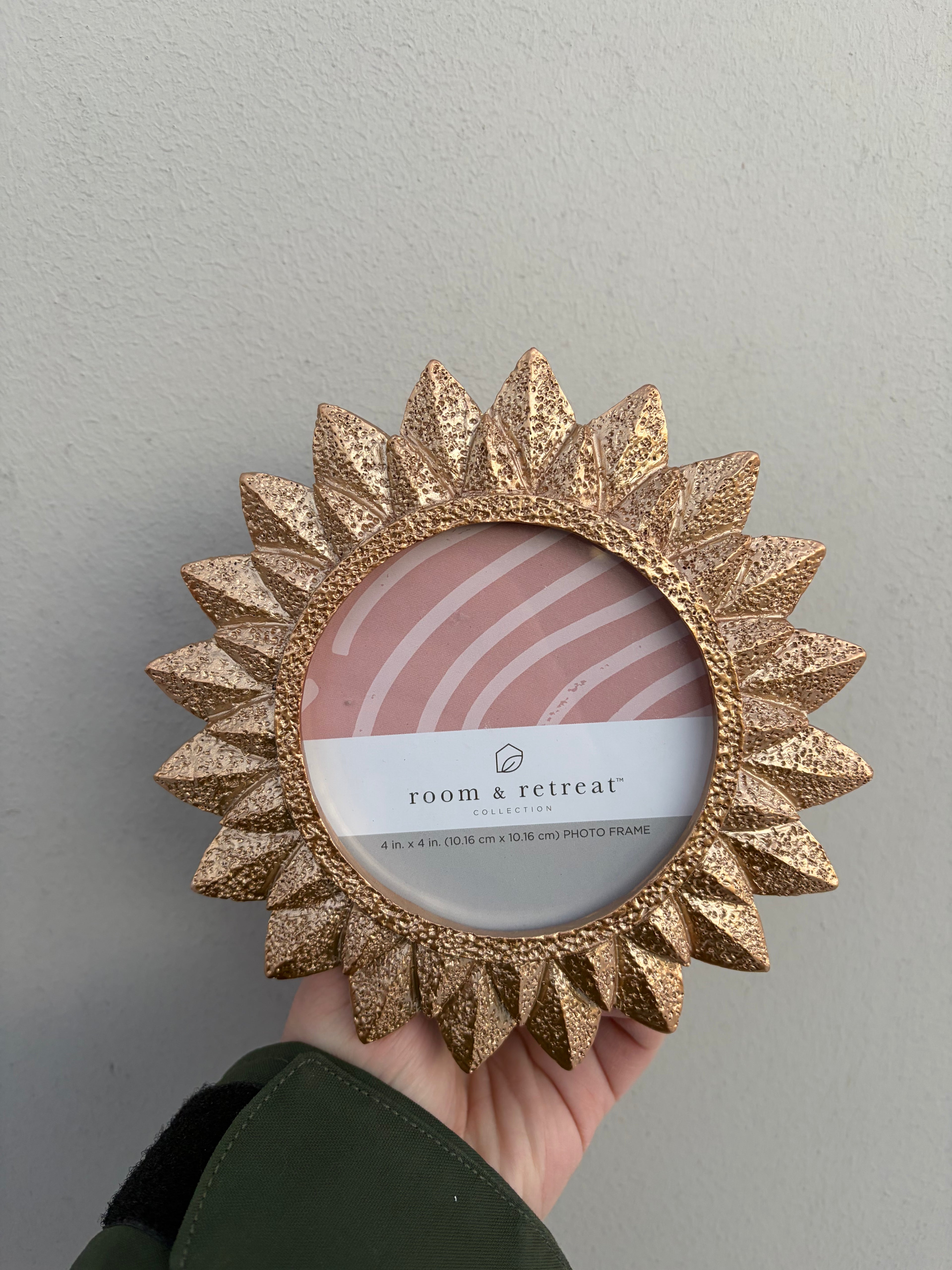 Gold Sunflower Frame ￼